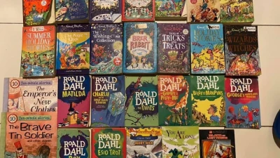 Road Dahl, Geronino, Grid Blyton’s books for sales