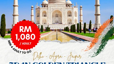 5D4N Golden Triangle Tour Package
